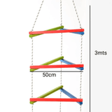 Escalera Triangular - Hamaca Trepadora