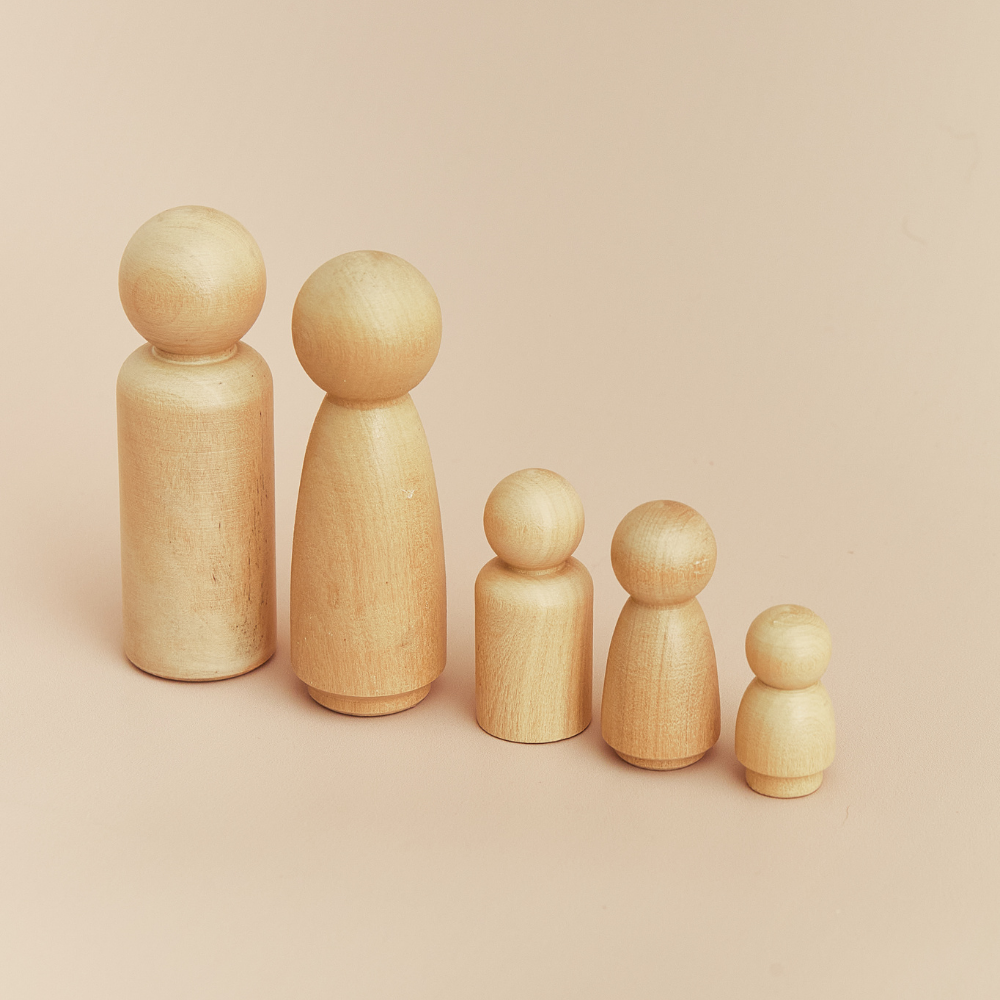PEG Dolls - 5 Unidades - escalerita